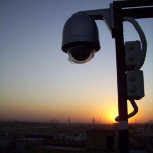 مشروع كاميرات المراقبة لبناية وزارة النفط
