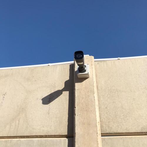 Surveillance Cameras System in the al-alem asphalt plant