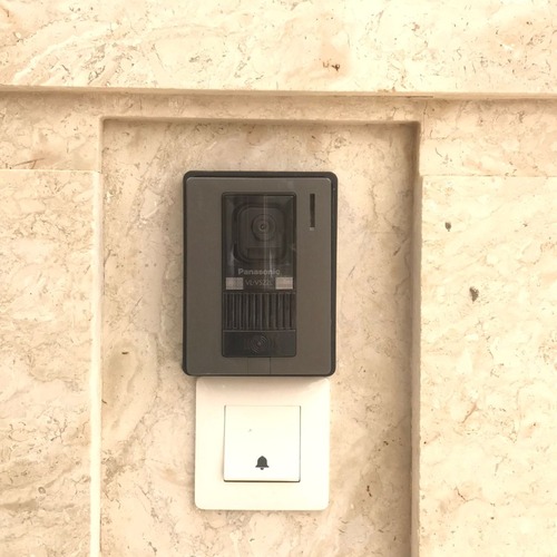 low current systems in one of the villas in Baghdad